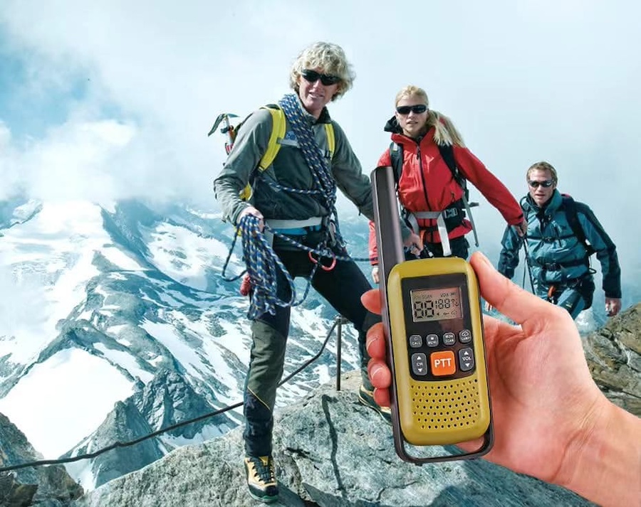 Transmisores walkie talkie para diversos usos