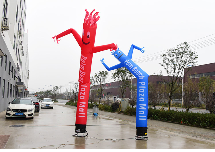 Figura inflable publicitaria de bailarín aéreo - hombre bailando