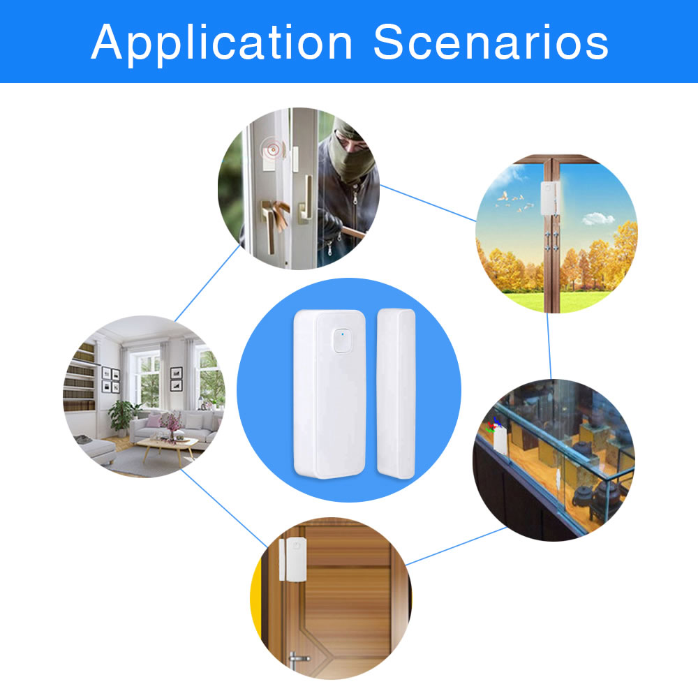 wifi puerta sensor alarma apertura